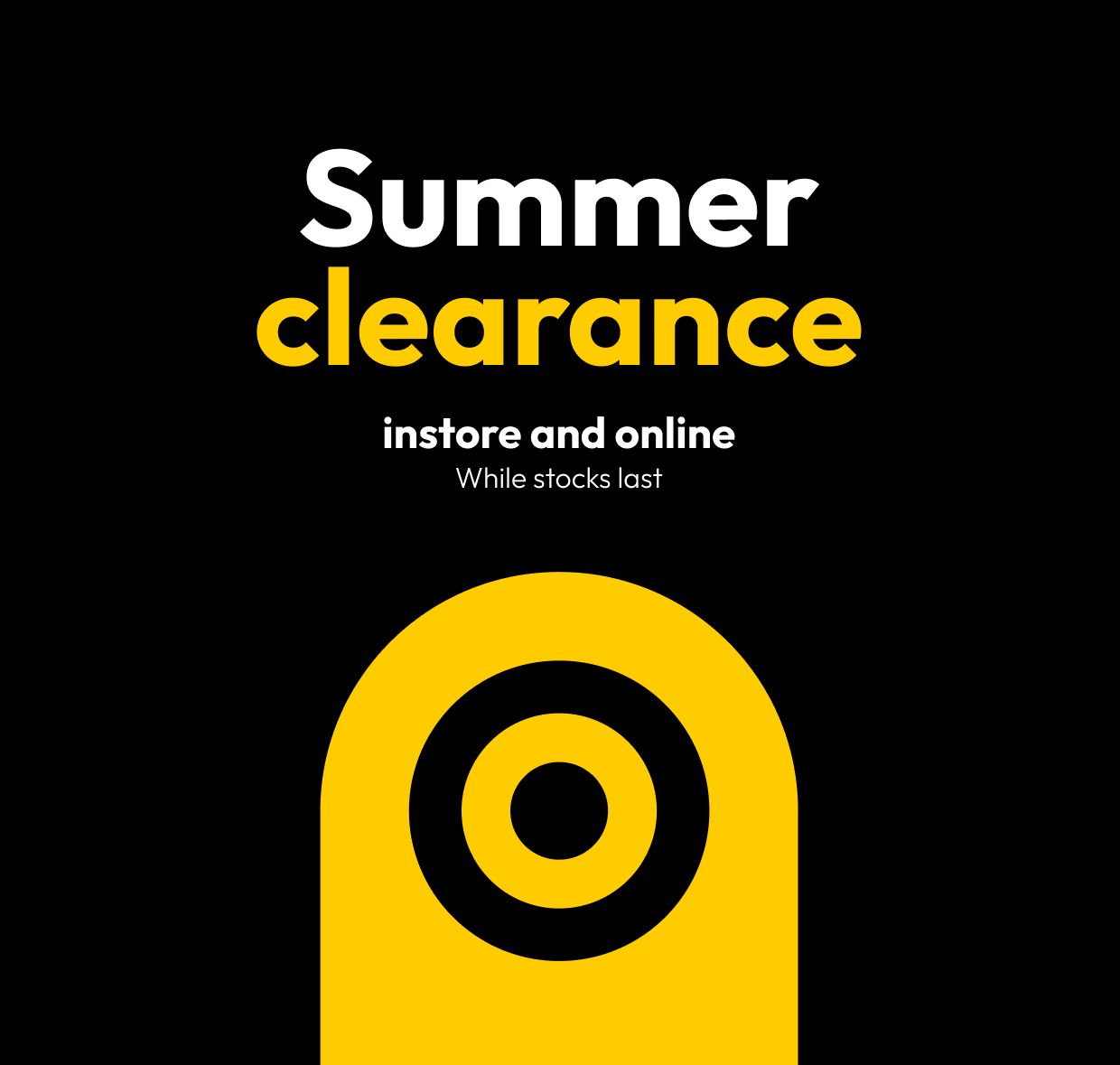 Summer clearance