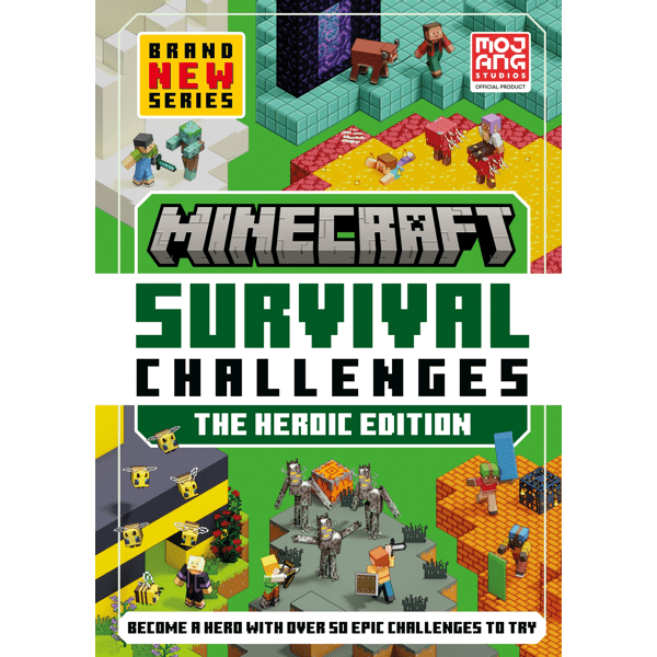 Minecraft Survival Challenges: The Heroic Edition - Book