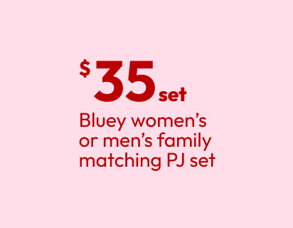 Bluey women’s or men’s family matching PJ set