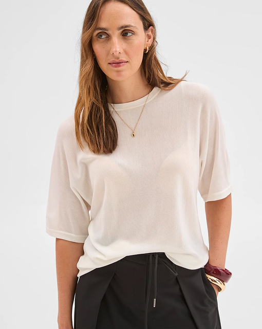 Preview tencel/merino blend lightweight t-shirt