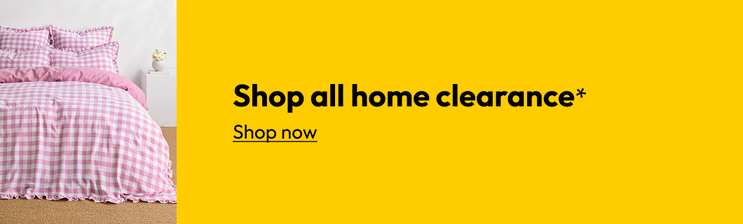 Shop all home clearance*