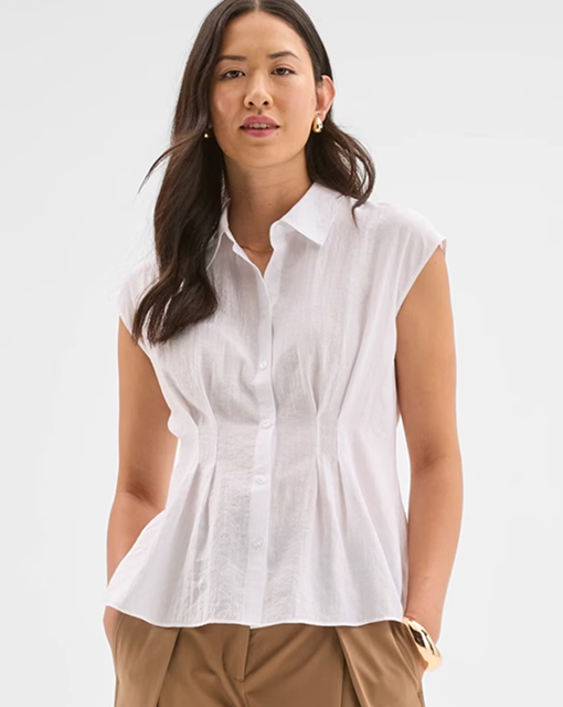 Preview waist tuck shirt