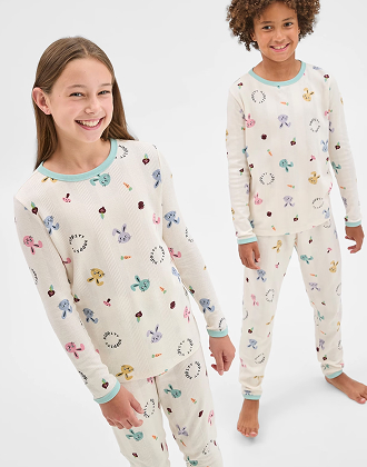 Australian Cotton Easter Size 8-16 PJ set&nbsp;-  Bunny Head