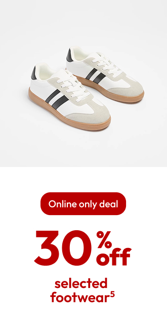 30% off selected footwear5