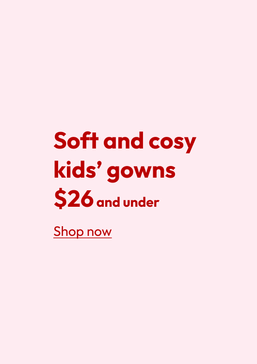 Soft and cosy kid's gowns