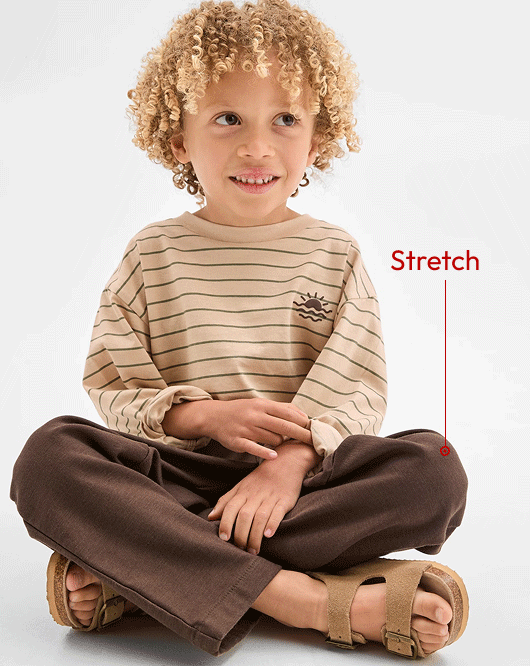 Boys 1-8 Australian Cotton blend everyday pants