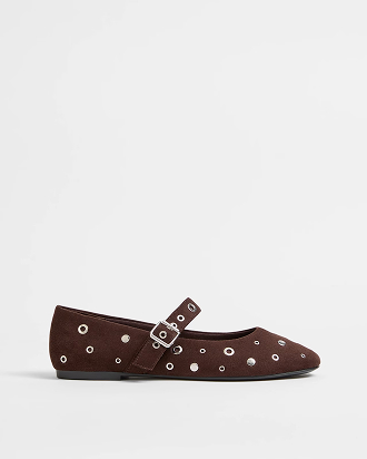 Ava eyelet ballet flat