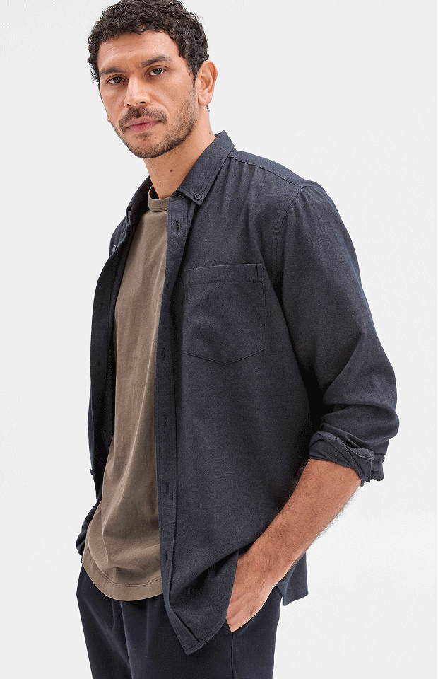 BRUSHED OXFORD SHIRT