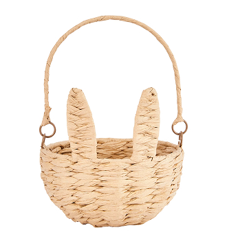 Paper rope bunny basket