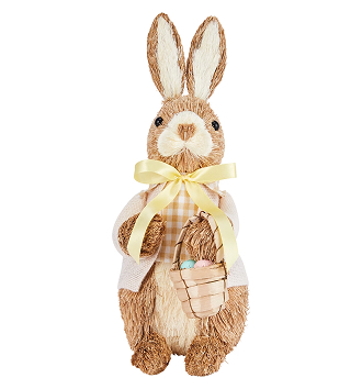 Large sisal bunny
