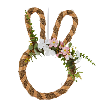 Easter bunny wreath