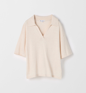 Australian cotton blend knit polo