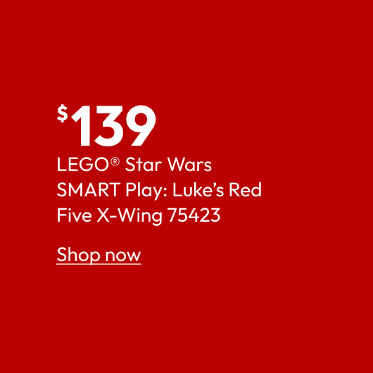 LEGO® Star Wars SMART Play: Luke’s Red Five X-Wing 75423