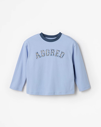 Girls 1-8 Australian Cotton long sleeve t-shirt