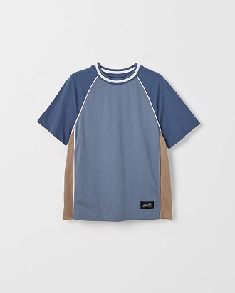 Boys 7-16 Australian Cotton raglan sleeve  t-shirt