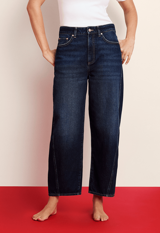 WEAR IT WITH: denim