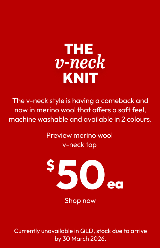 Preview merino wool v-neck top