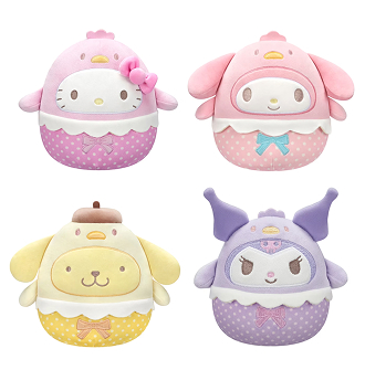 20cm Squishmallows Sanrio Hello Kitty Easter - Assorted