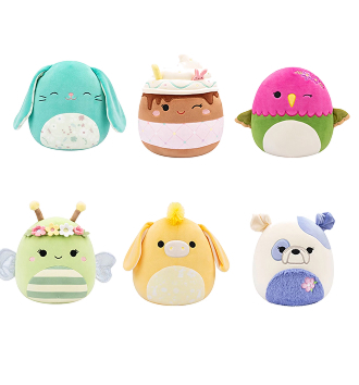 19cm Squishmallows Easter Plush - Assorted