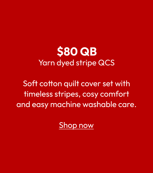 Yarn dyed stripe QCS