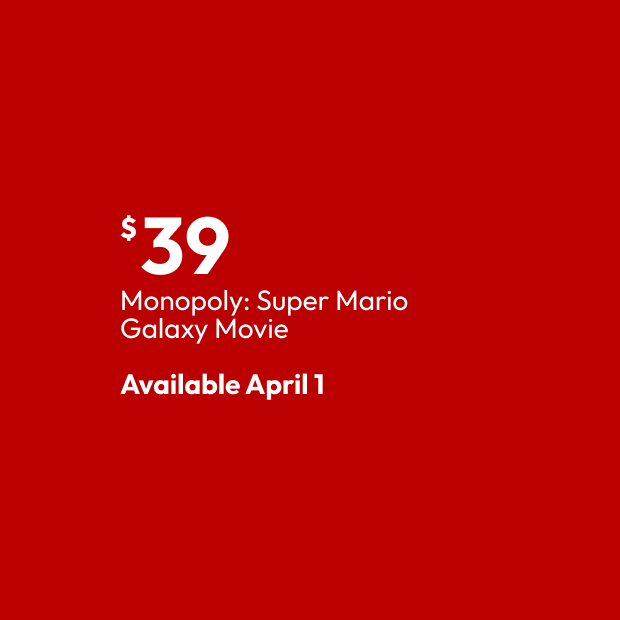 Monopoly: Super Mario Galaxy Movie