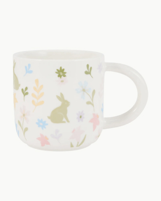 Easter floral mug
