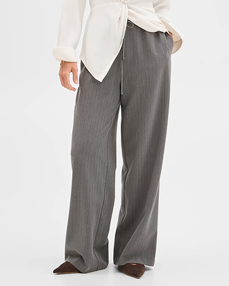 Preview relaxed wide leg pants