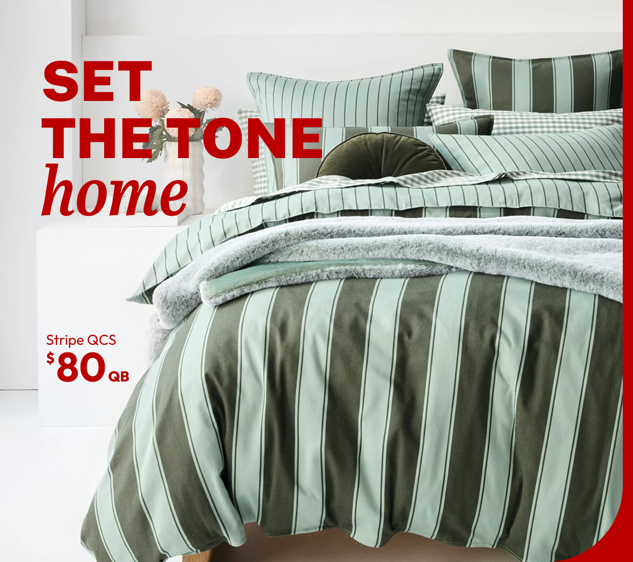 SET THE TONE home