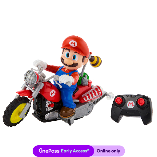 Hot Wheels Super Mario Wheelie Motocross RC