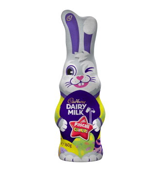 Cadbury Dairy Milk Pascall Clinkers Easter Bunny 160g