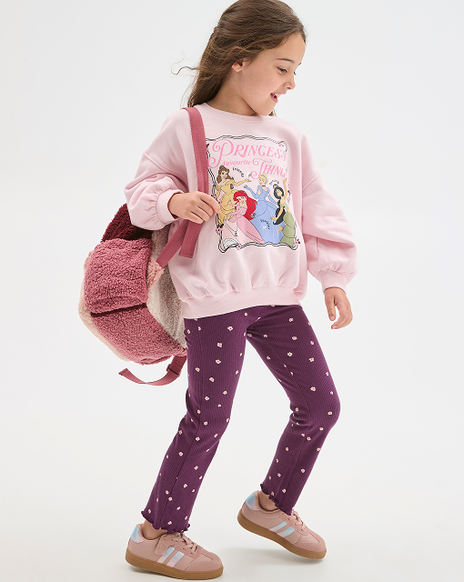 Disney Princess Australian Cotton Blend Jumper and Flare Pants Set