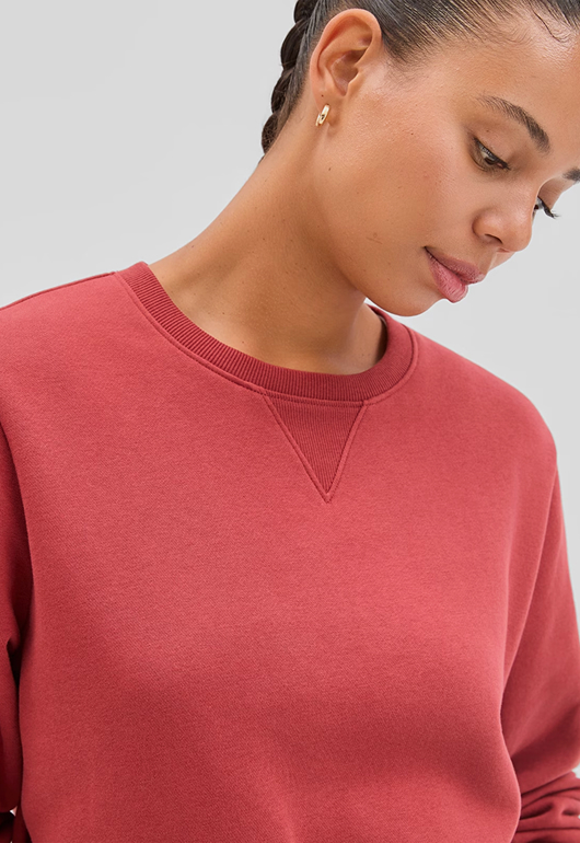 Australian Cotton blend fleece sweat top