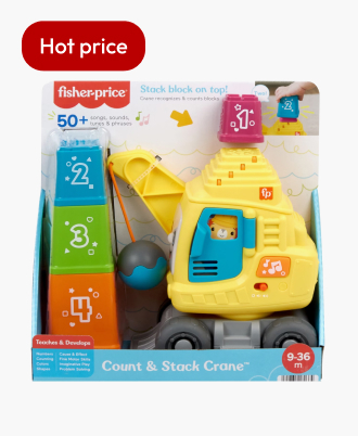 Fisher-Price Count & Stack Crane