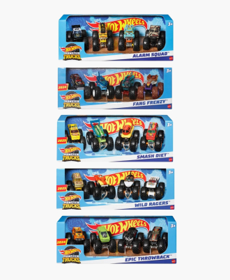 Hot Wheels Monster Trucks 4-Pack. assorted#