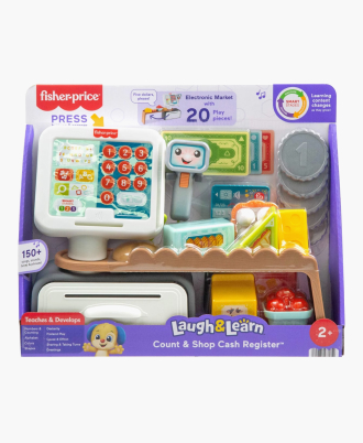 Mattel Fisher-Price Laugh & Learn Count & Shop Cash Register#