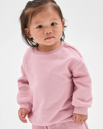 Baby Australian Cotton blend plain sweatshirt*