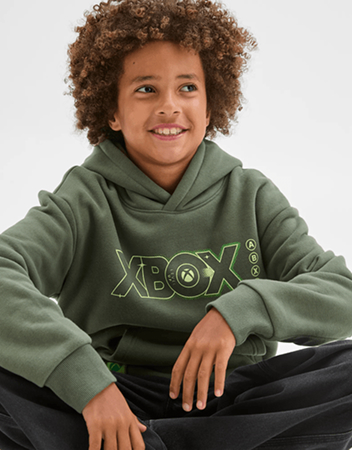 Xbox Australian Cotton Blend Popover Sweat Top