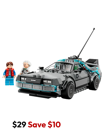 LEGO® Speed Champions Time Machine from Back to the Future 77256