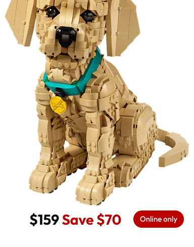 LEGO® Icons Golden Retriever Puppy 11384 (online only)