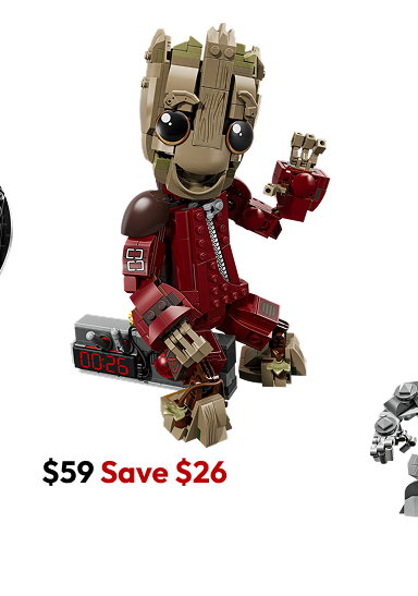 LEGO® Super Heroes Marvel Ravager Jumpsuit Groot 76341