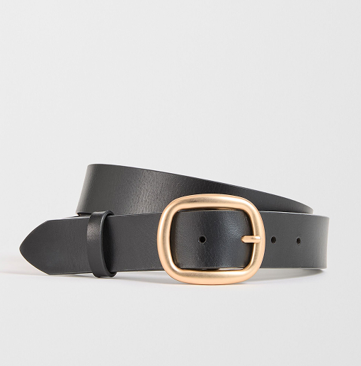 Genuine leather and suede belts