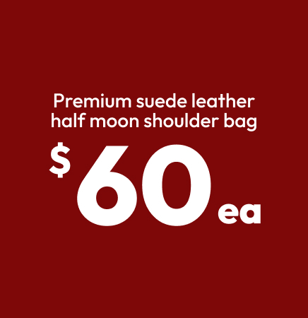 Genuine leather weave shoulder bag