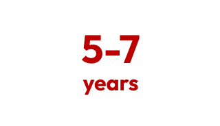 5-7 years