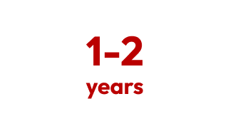 1-2 years