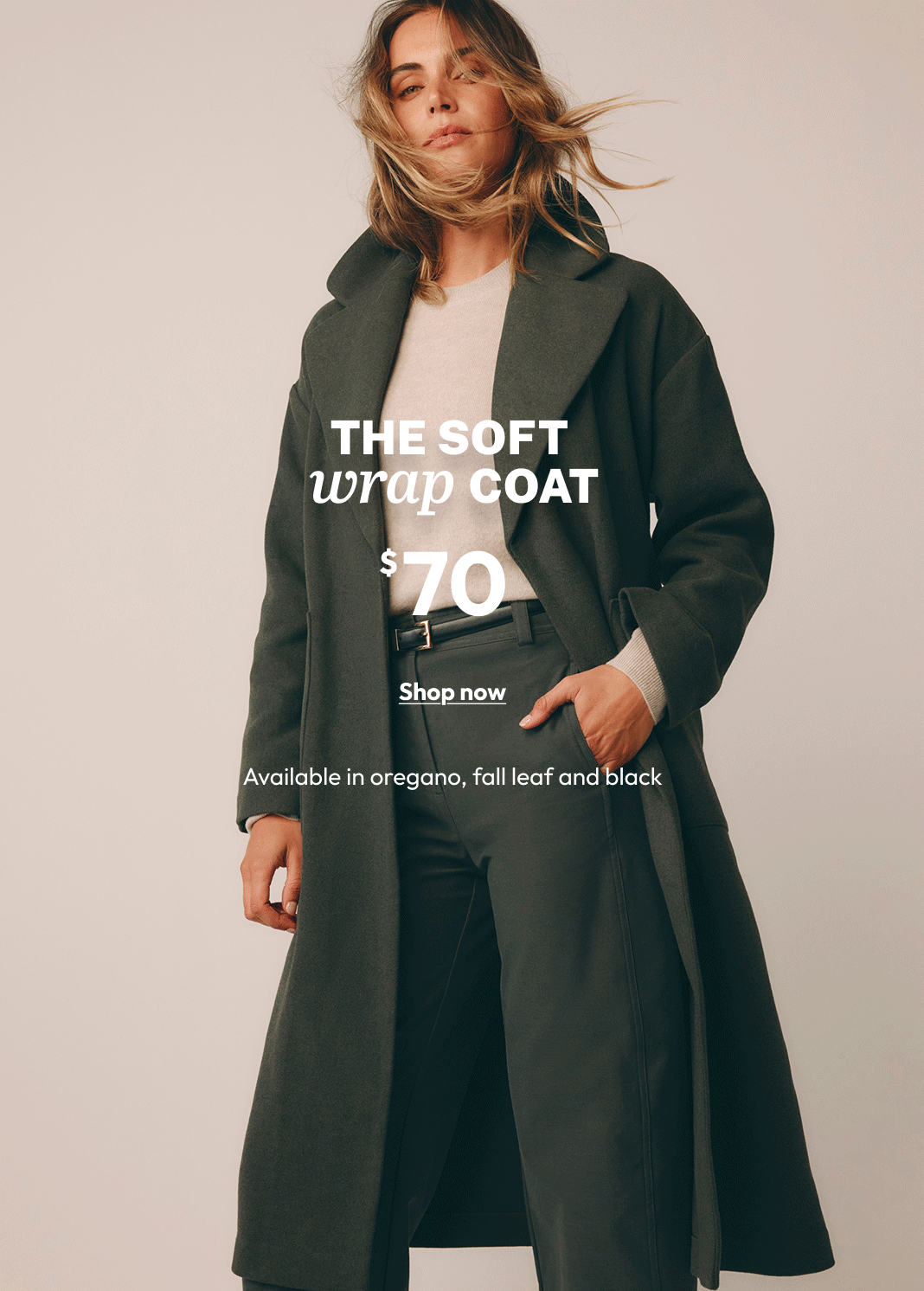 THE SOFT wrap COAT