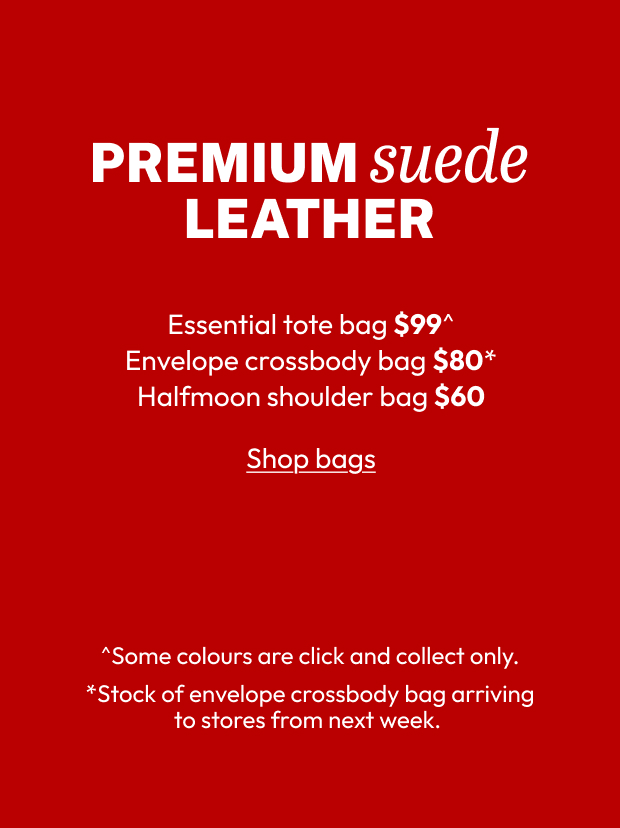 PREMIUM suede LEATHER
