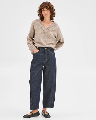 Harper barrel leg denim jeans