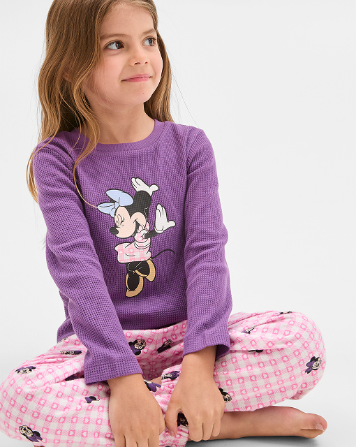 Disney Minnie Mouse Australian Cotton younger girls pyjama set