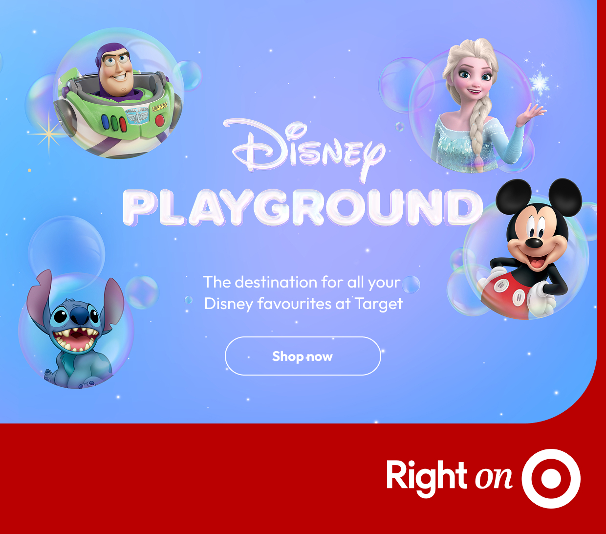 The destination for all your Disney favourites at Target