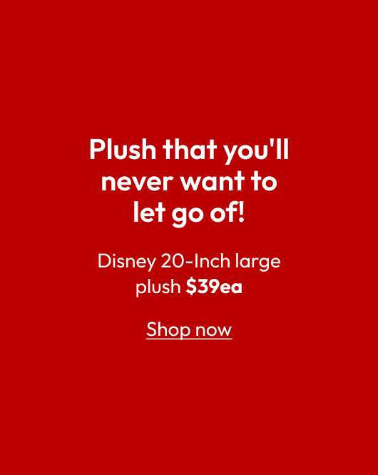 Disney 20-Inch large plush